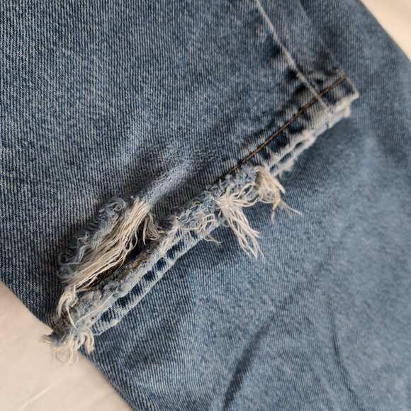 Vintage Levi Strauss Signature Relaxed Fit Denim Jeans, Size 33W/32L - Picture 5 of 8